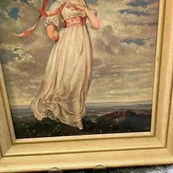 Pair of Vintage Pinkie and Blue Boy  Pictures - Picture 4 of 15